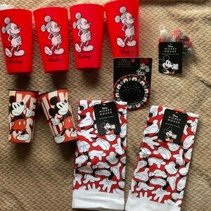Disney Mickey Mouse kitchen Set - Red and Black
